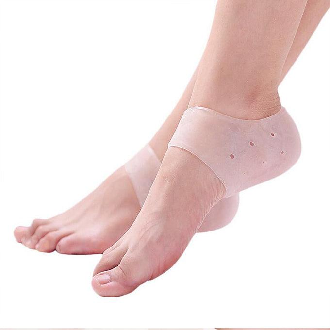 Silicone Heel Compression Socks - For Plantar Fasciitis And Heel Spur - Custom Feet Insoles