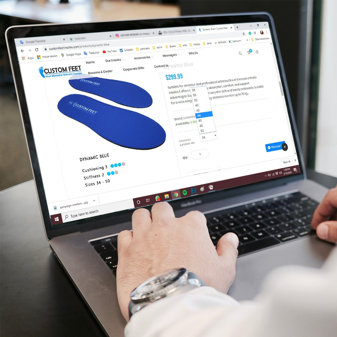 Custom Feet Insoles l USA #1 Custom Insoles