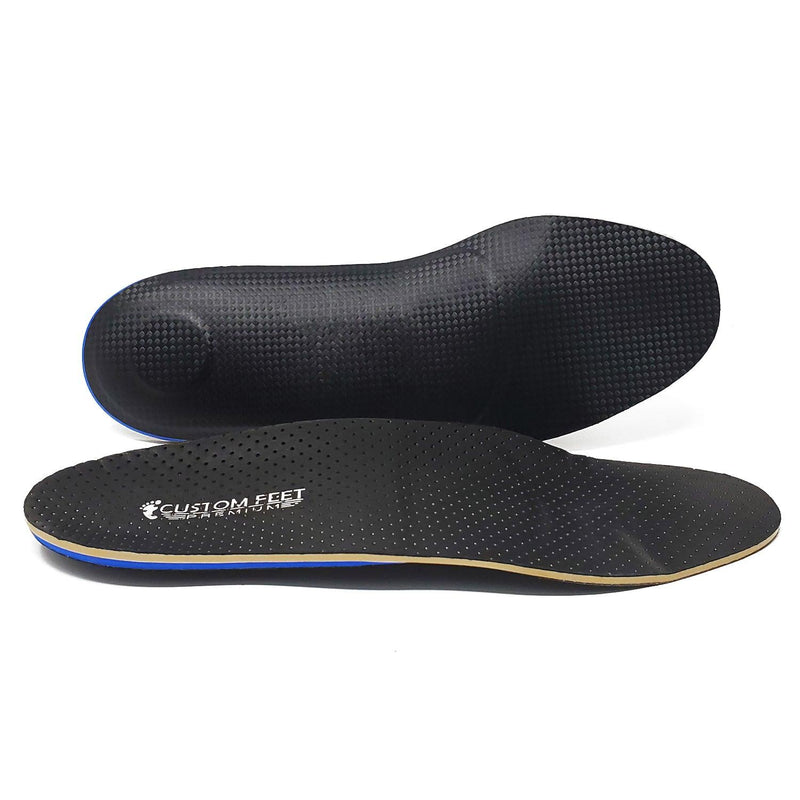 Premium Leather Custom Insoles - Ultra Durable - Custom Feet Insoles