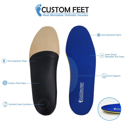 Shoe Inserts Custom Foot Orthotics Near Me Custom Feet Insoles