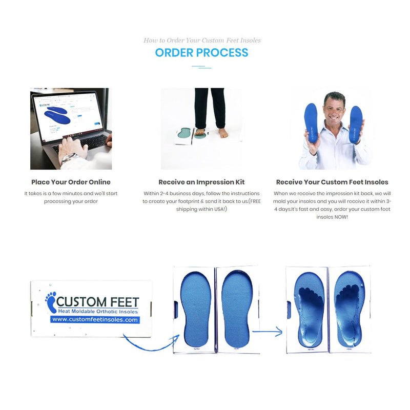 Insoles For Dress Shoes - Custom Feet Insoles