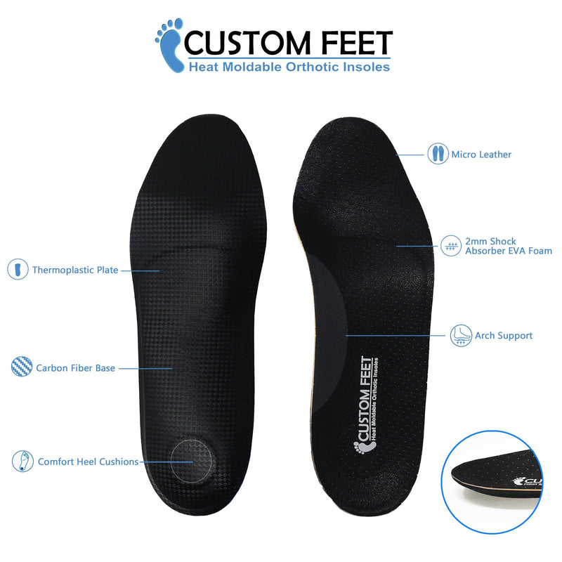 Insoles For Dress Shoes - Custom Feet Insoles